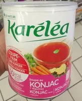 Mängden socker i Soupe coupe faim au Konjac