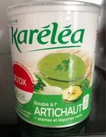 Mängden socker i Karéléa - Soupe détox à l'artichaux + plantes et légumes verts