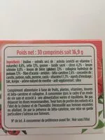 Mängden socker i BB Perles Cheveux Ongles Peau