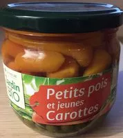 Mängden socker i Petits pois et jeunes carottes