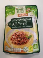 Mängden socker i Haché végétal ail persil