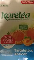 Mängden socker i Karéléa - Tartelettes abricot