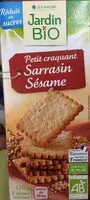Mängden socker i Petit craquant sarrasin sésame