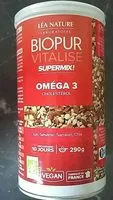 Mängden socker i Biopur vitalité supermix omega 3