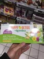 Mängden socker i Shot super détox