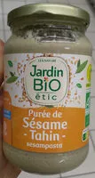 Mängden socker i Puree de sesame Bio