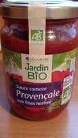 Mängden socker i Sauce tomate provençale aux fines herbes