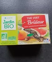 Mängden socker i Thé vert Brûleur