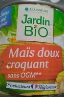 Mängden socker i Mais doux croquant sans ogm