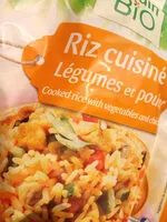 Mängden socker i Riz cuisiné légumes et poulet