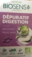 Mängden socker i Dépuratif digestion gélules végétales