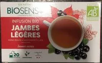 Mängden socker i Infusion bio jambes légères