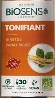 Mängden socker i Tonifiant Ginseng Panax rouge