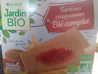 Mängden socker i Tartines craquantes Blé complet