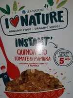Mängden socker i Instant quinoa tomate paprika