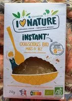 Mängden socker i Conscous bio maïs et riz
