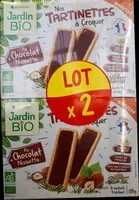 Mängden socker i Nos tartinettes à croquer,  au chocolat noisette