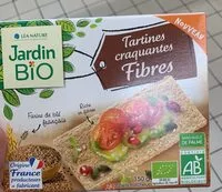 Mängden socker i Tartine croquantes Fibres