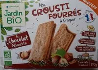 Mängden socker i Crousti fourrés