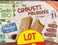 Mängden socker i Crousti fourré