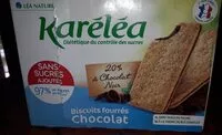 Mängden socker i Biscuits fourrés chocolat