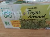 Mängden socker i Infusion thym citronné