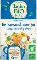 Mängden socker i Infusion un moment pour soi