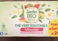 Mängden socker i Thé vert équitable minceur