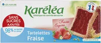 Mängden socker i tartelettes fraise