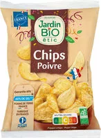Mängden socker i Chips Poivre Jardin Bio