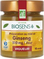 Mängden socker i Miel ginseng