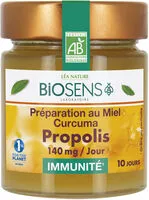 Mängden socker i Préparation au miel curcuma propolis