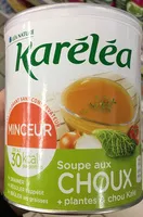 Mängden socker i Soupe aux choux + plantes & chou Kale