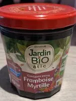 Mängden socker i Confiture extra framboise myrtille