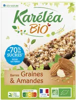 Mängden socker i Barres graines et amandes