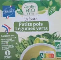 Mängden socker i Velouté Petits pois Légumes verts