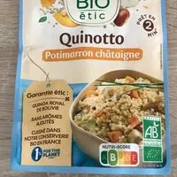 Mängden socker i Quinotto potimarron et châtaigne