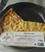Mängden socker i Flan Nature Pâtissier aux œufs frais