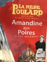 Mängden socker i Amandine aux poires