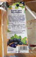 Mängden socker i Tarte aux myrtilles