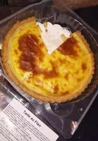 Mängden socker i Tarte au flan