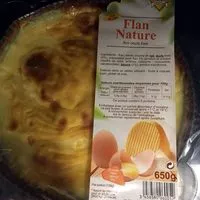 Mängden socker i Flan Nature aux œufs frais