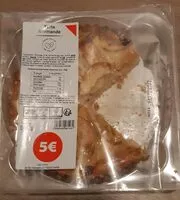 Mängden socker i Tarte normande