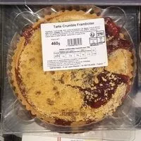 Mängden socker i Tarte crumble framboise