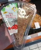 Mängden socker i Tarte framboise et noix de coco 140 g En b
