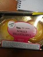 Mängden socker i Tartelette citron, TARTEFRAIS, 2 pièces, 160g