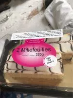 Mängden socker i 2 Millefeuilles