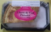 Mängden socker i 2 Parts de Flan Pâtissier