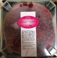 Mängden socker i Tarte aux Framboises