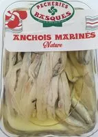 Mängden socker i Filets d'anchois marinés nature